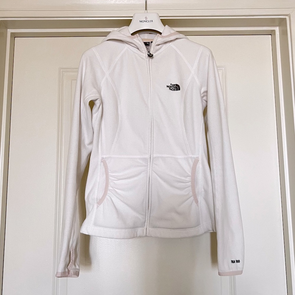 The North Face TKA 100 Fleece Zip Up Hoodie Jacket